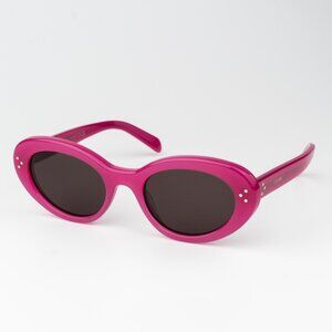 Celine 3 DOTS Men Sunglasses Rose Pink Brown Geometric CL40193I 72E BRAND NEW